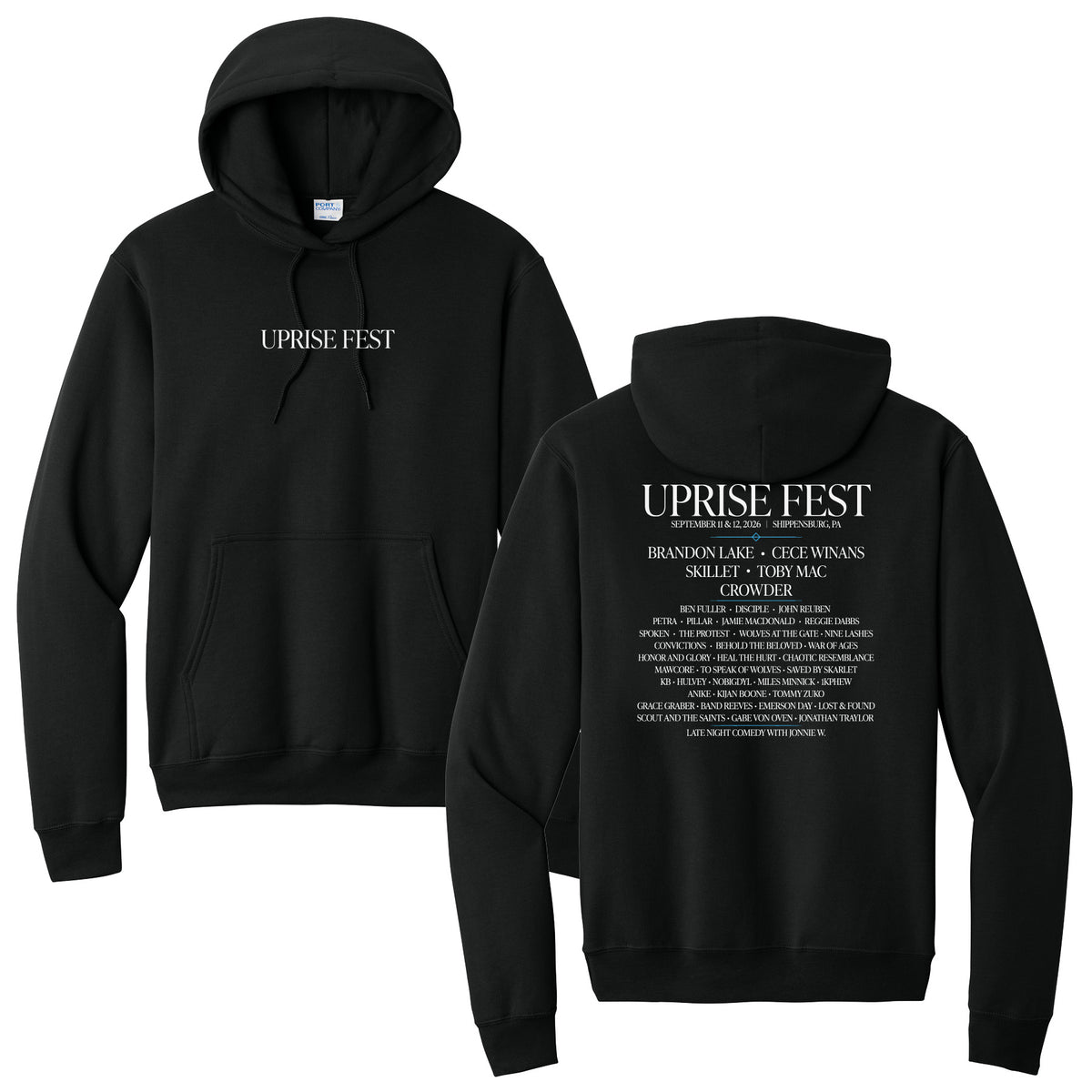 2026 Uprise - Black Hoodie - Limited Time Offer