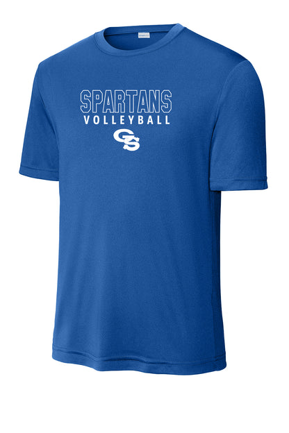 Garden Spot Volleyball Performance T-Shirt (Design 1)