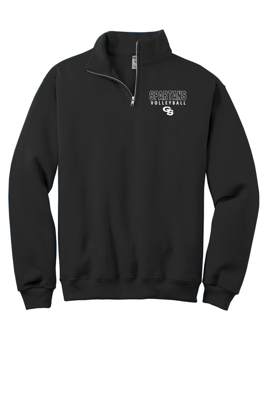 Garden Spot Volleyball 1/4 Zip (Design 1)